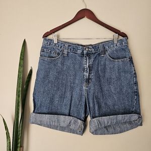 NEVADA | Vintage High Waist Denim Mom Shorts